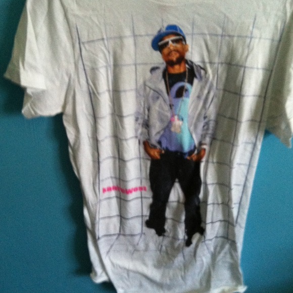 White Kanye West Band Shirt!