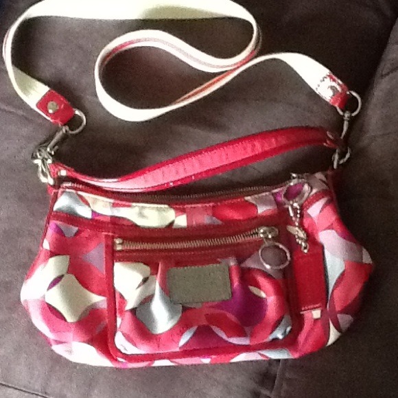 Reserved Pink coach cross body