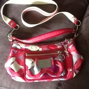 Reserved Pink coach cross body