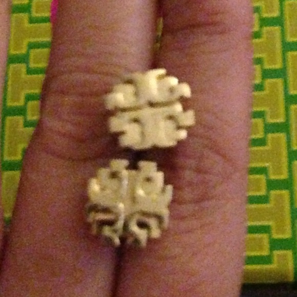 Tory Burch Jewelry - Authentic Tory Burch earrings logo