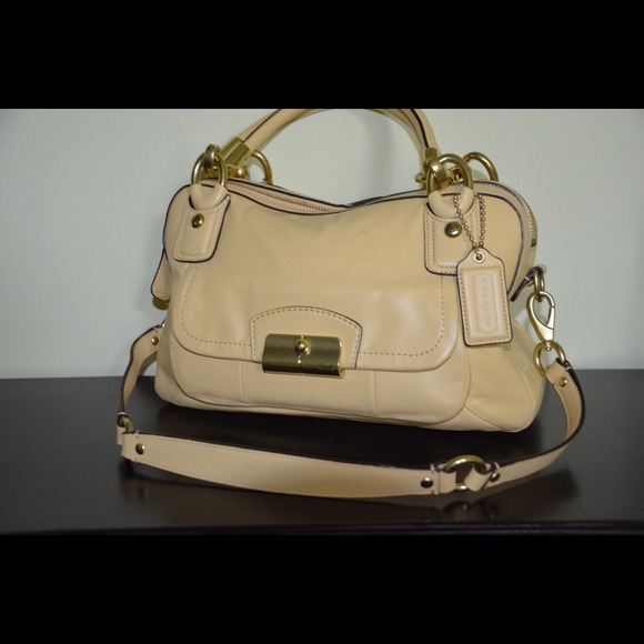 Coach Handbags - Coach double handled satchel with 2 top zippers