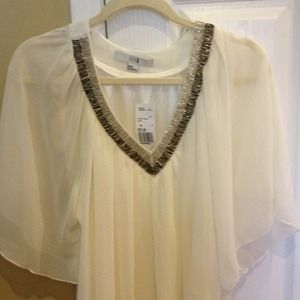 **Bundle** Cream top and Coach Dust Bag