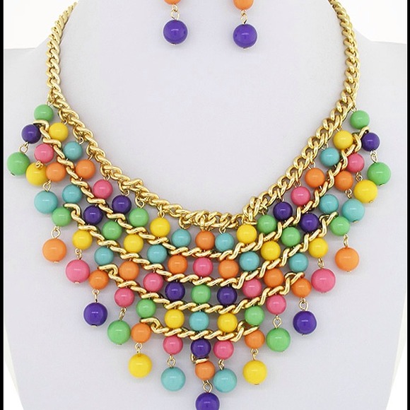 Gumball necklace set 26.00 - Picture 1 of 1