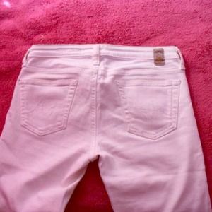 RESERVED FOR ALYNNE ** Skinny white AG jeans