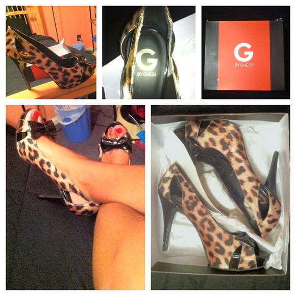 Pep-Toe Leapord Print Heels!👠😍