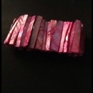 On maternity leave - Pink iridescent  Bracelet