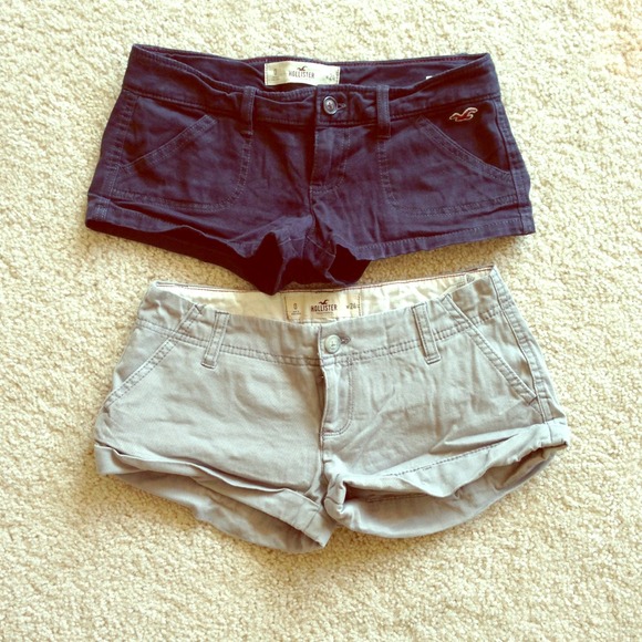 📌Sold📌2 Hollister shorts (size24)💗