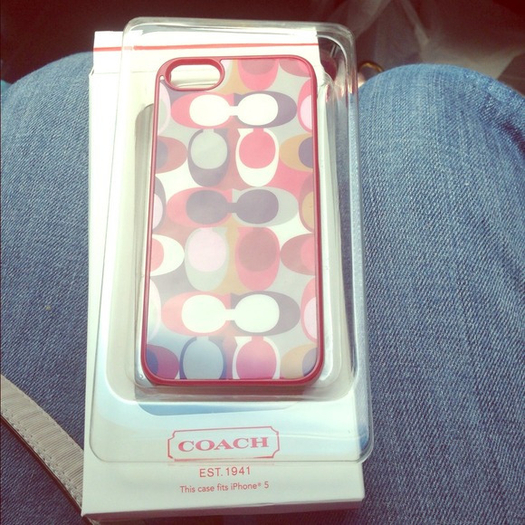 Iphone5 coach case