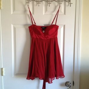 Bebe red dress