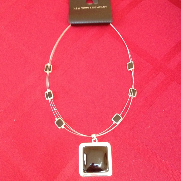 SOLD in Bundle NWT Black box necklace