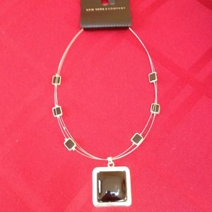 SOLD in Bundle NWT Black box necklace