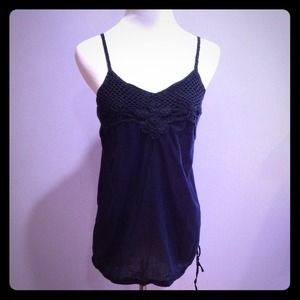 🚫Sold!Cute navy blue top✨