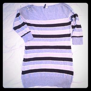 long sleeve strip shirt