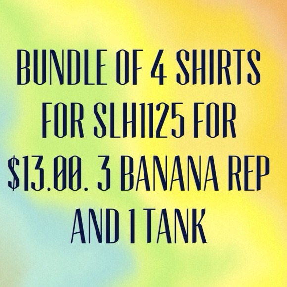 Bundle of 4 shirts