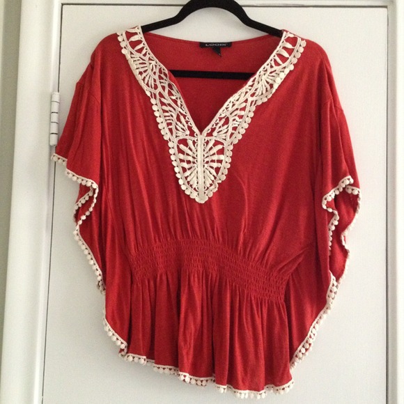 Logix Tops - Flowing red top