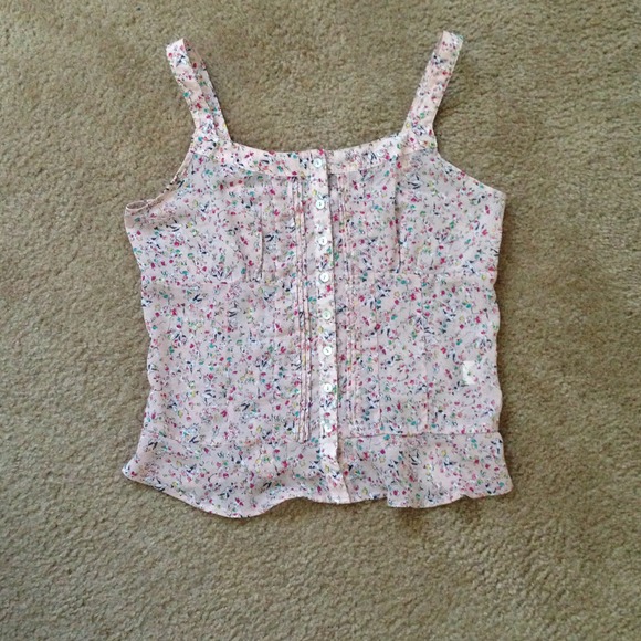 Light Spring Tank Blouse - Picture 2 of 4