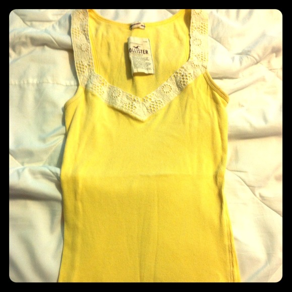 Hollister Lace Detail Tank Top