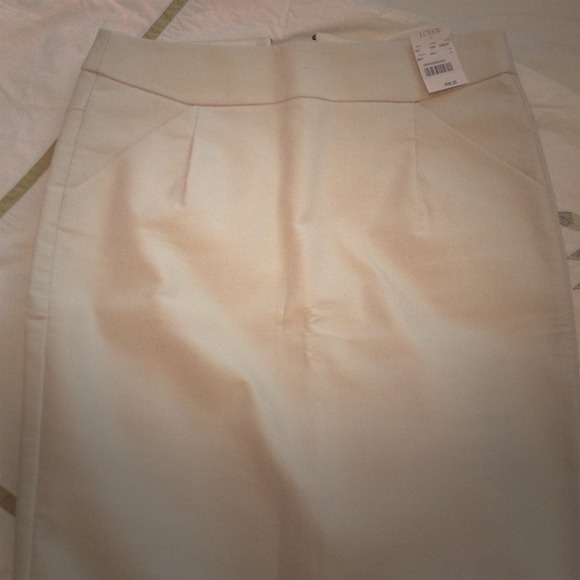 Sold! Jcrew NWT pencil skirt. Tan 2