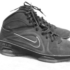 Black Nike Air Basketball Shoes