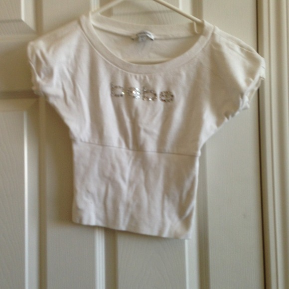 White Bebe shirt