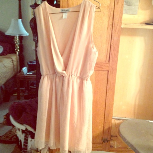 Ultra Pink light pink dress.