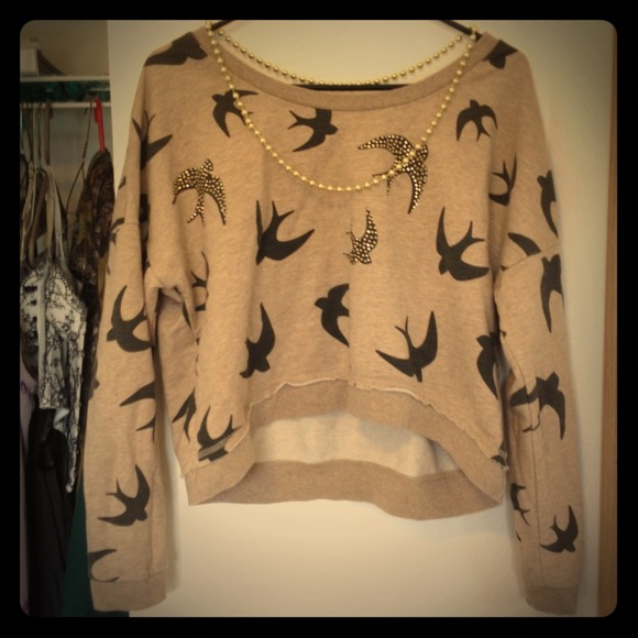Cropped Starling Sweatshirt