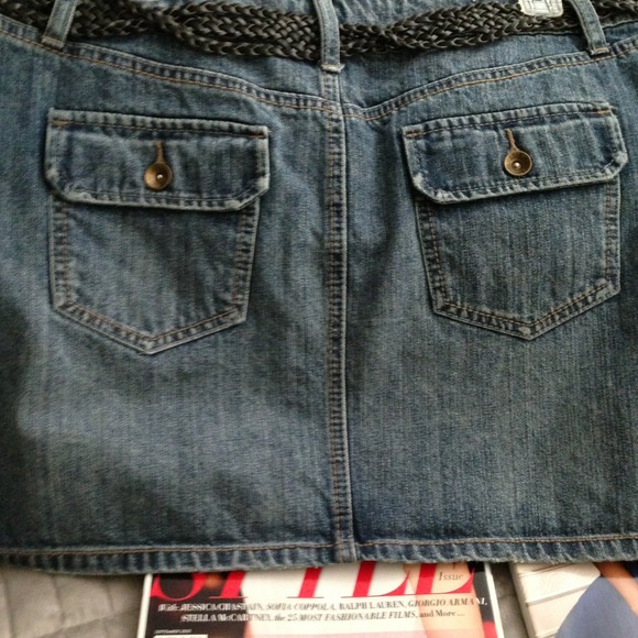 Denim mini-skirt - Picture 3 of 3