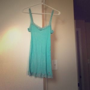 Teal tank top