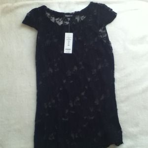Bebe lace top