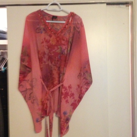 Sheer unique top