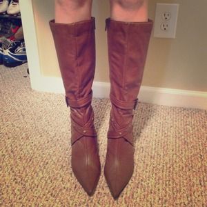 Brown boots