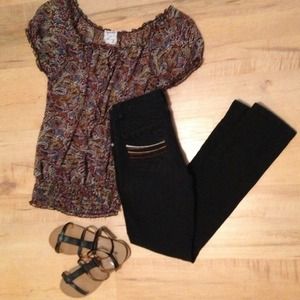 Brown and black bundle