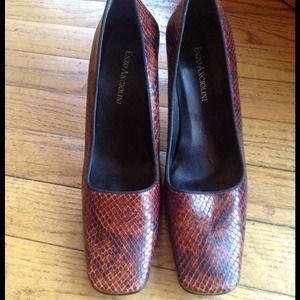 ENZO ANGIOLINI - Sexy Reptile Print Pumps - 6.5M