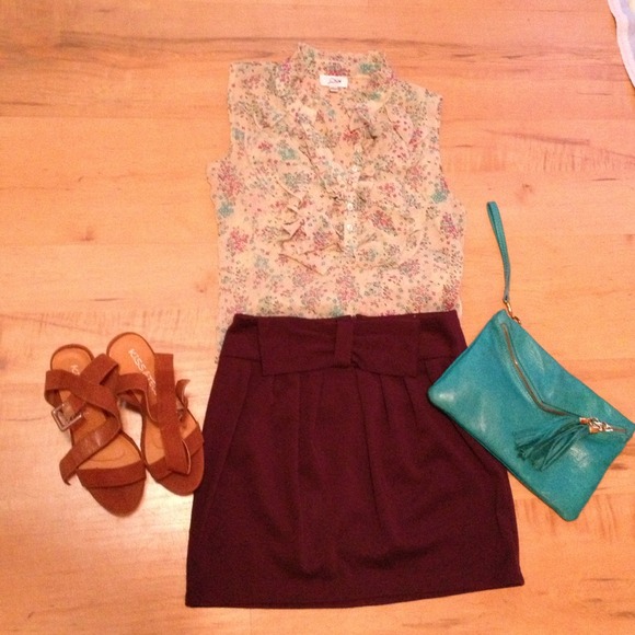 Top and skirt bundle
