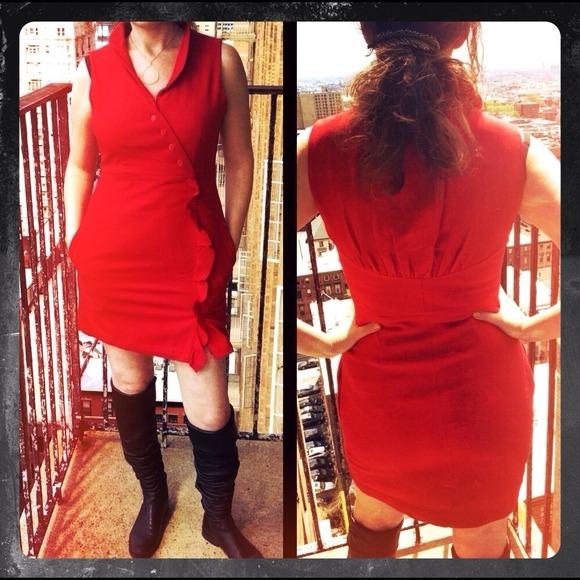 CLOSING SALE Trovata Total Original Red Dress
