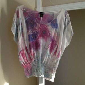 Wet seal short sleeved shirt