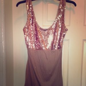 🚫Traded🚫Dusty Rose Sequin dress