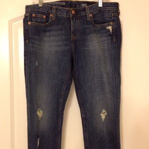 J. Crew Vintage Matchstick destroyed jeans NWT