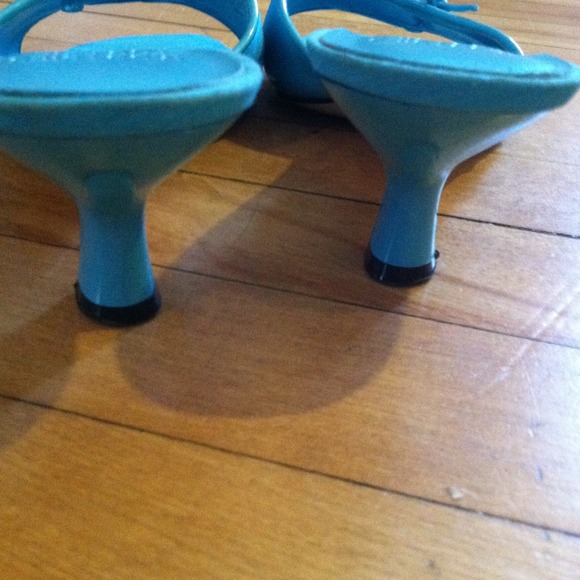 Baby Blue Mules - Picture 3 of 4