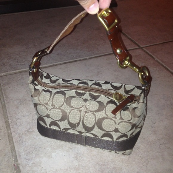 Authentic Brown Coach Purse