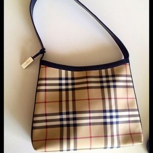 Burberry Nova Check Shoulder Purse