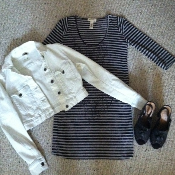 Diesel Striped Shift Dress