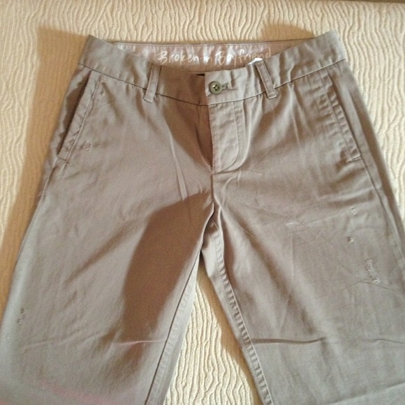 JCrew Boyfriend chinos