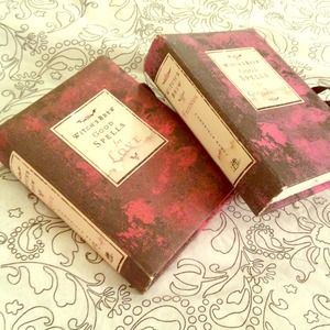 Vintage inspired spell books