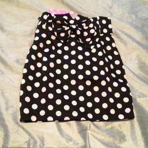 Polka dot skirt