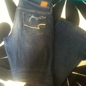 American Eagle Jeans // size 14 // stretch //