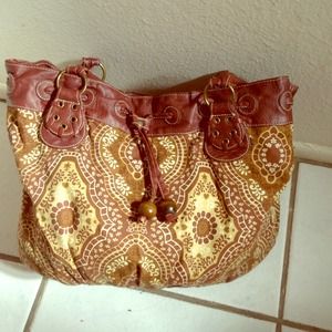 Traded Tribal inspired purse