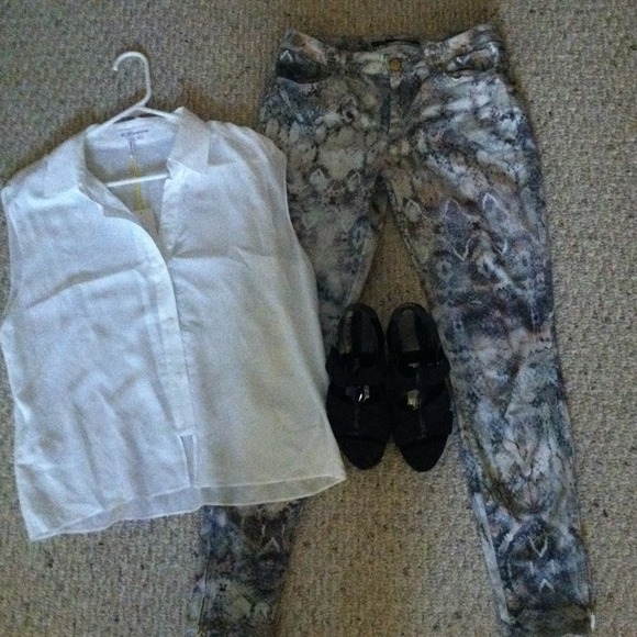 Zara Printed Trousers