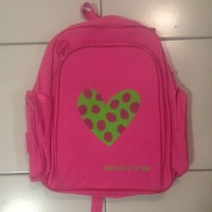 Agatha Ruiz de la Prada pink backpack