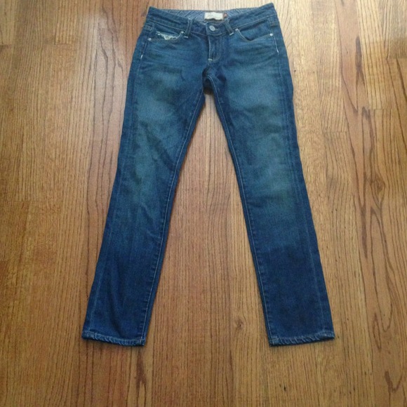 Paige Roxbury ankle-length skinny jeans